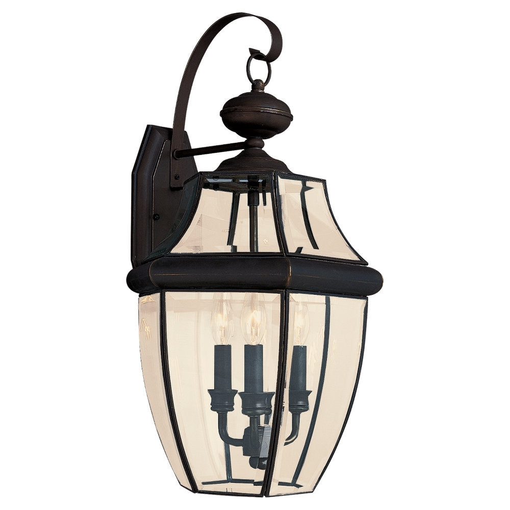 Lancaster Three Light Outdoor Wall Lantern