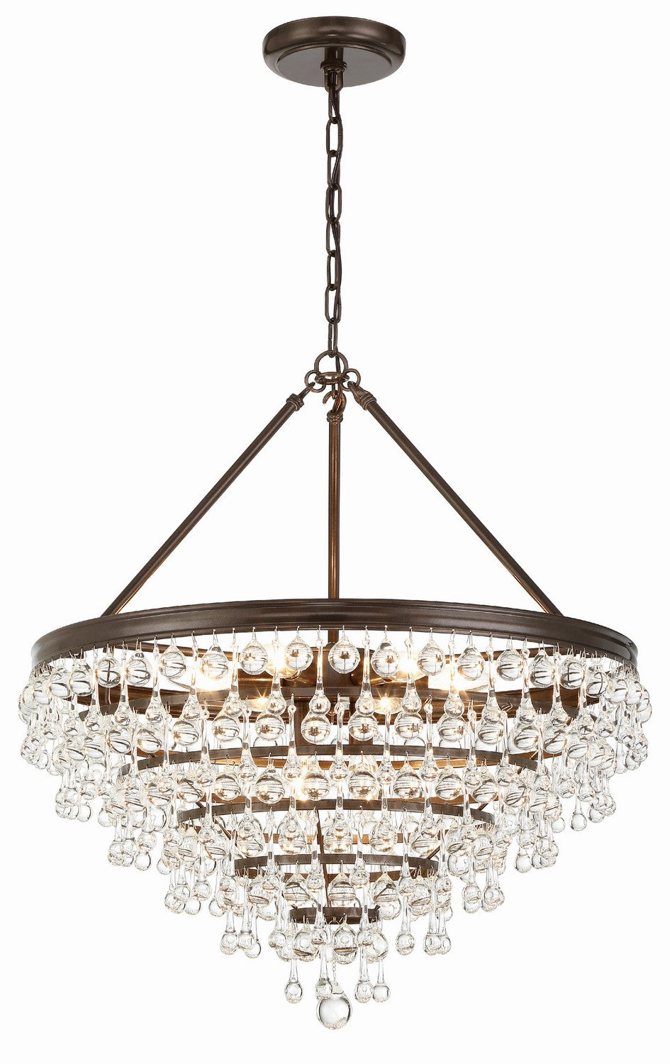 Calypso Eight Light Chandelier