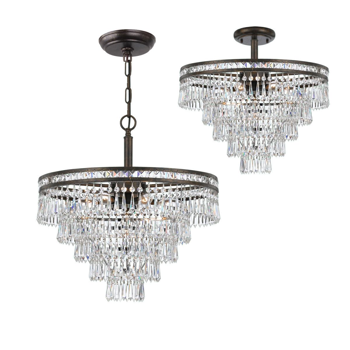 Mercer Seven Light Chandelier