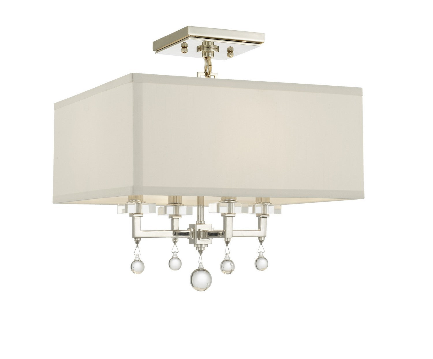 Paxton Four Light Semi Flush Mount