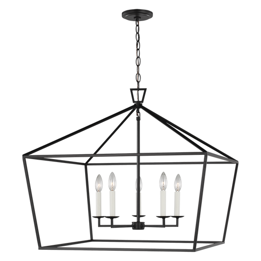 Dianna Five Light Wide Lantern