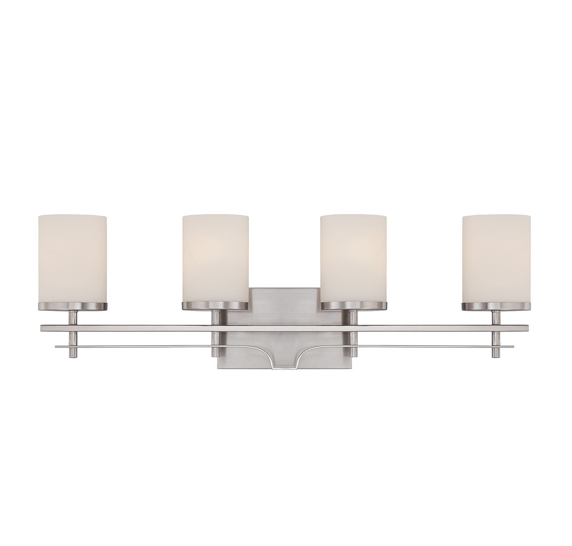 Réglette de salle de bain quatre lumières Colton