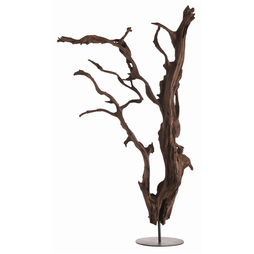 Kazu Sculpture in Driftwood Finish