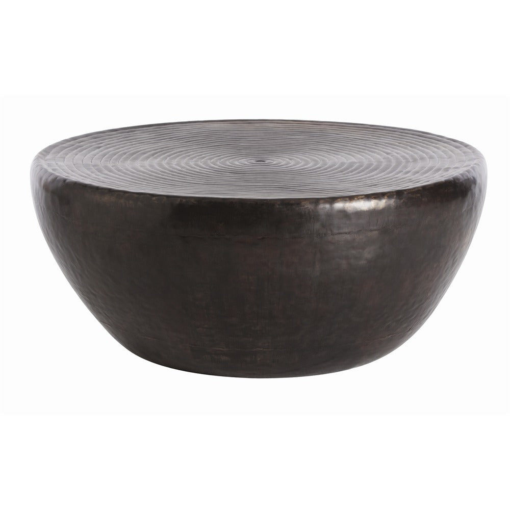 Clint Cocktail Table in Antique Bronze
