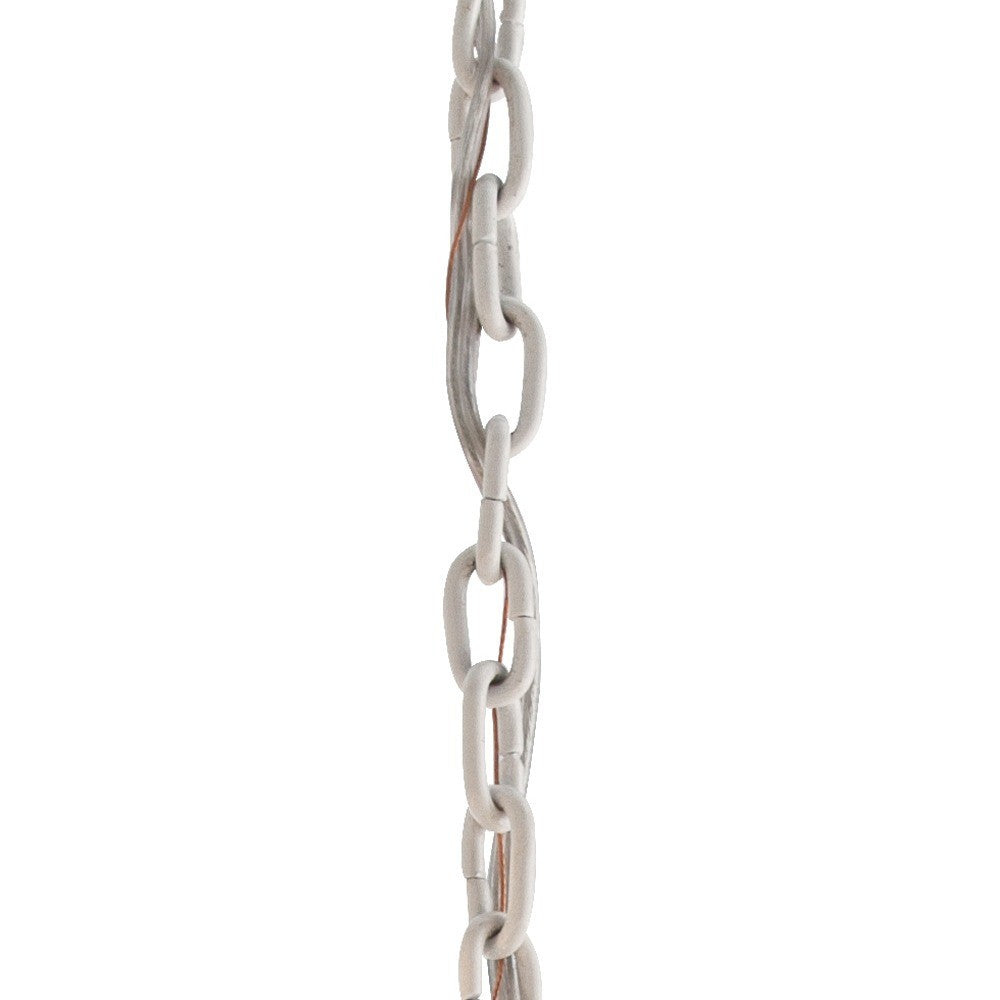 Chain Extension Chain in White