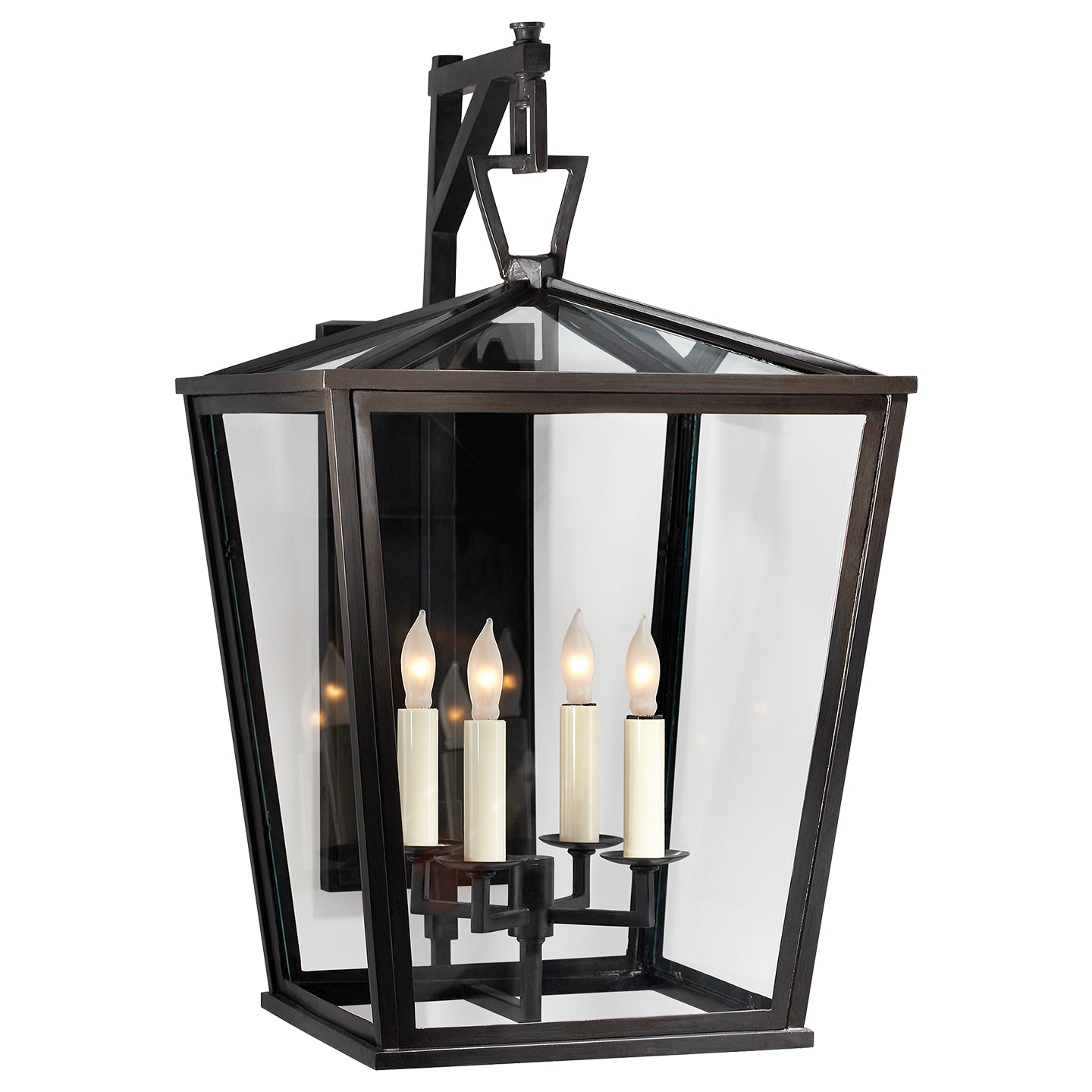 Darlana Outdoor Four Light Wall Lantern