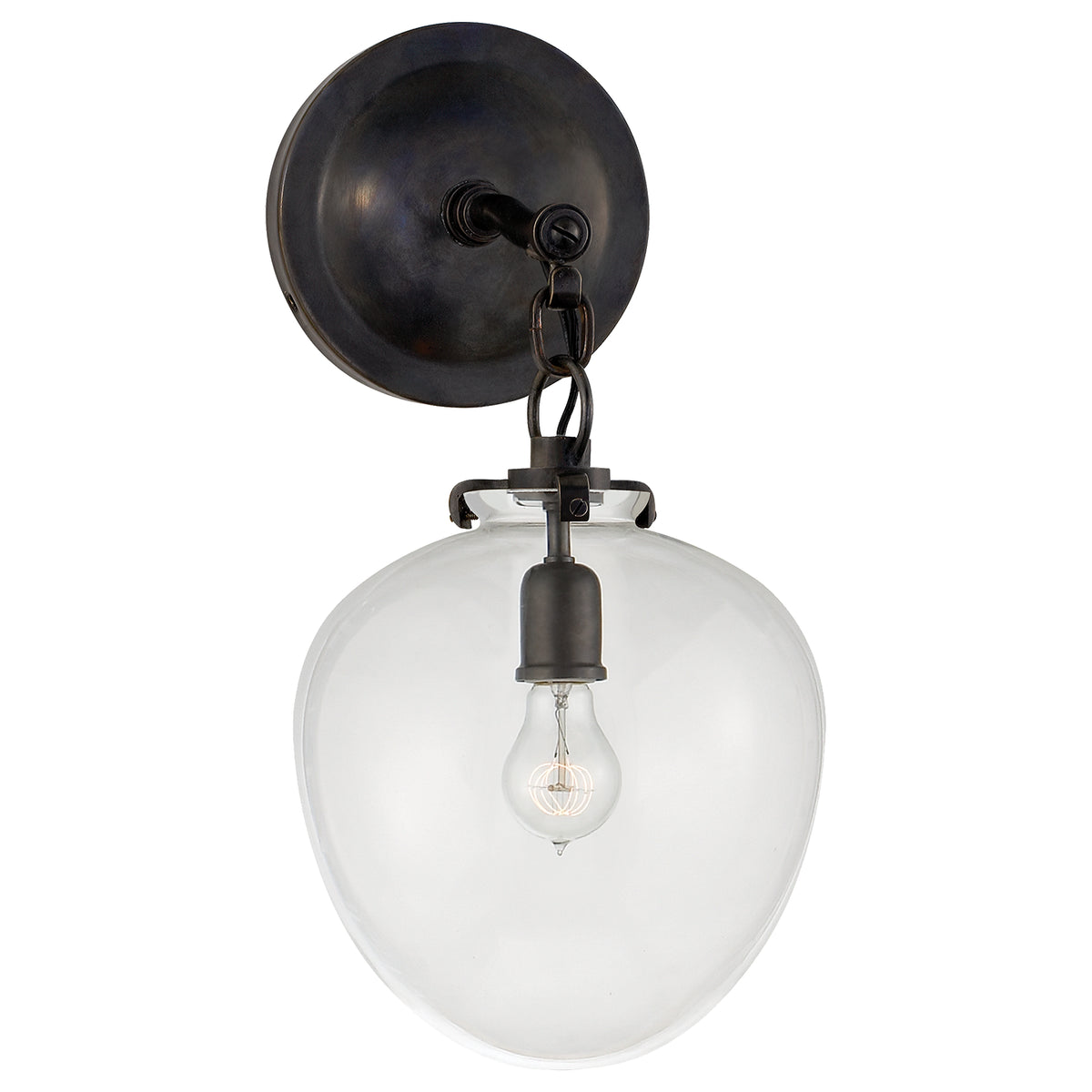 Katie Acorn One Light Wall Sconce in Bronze