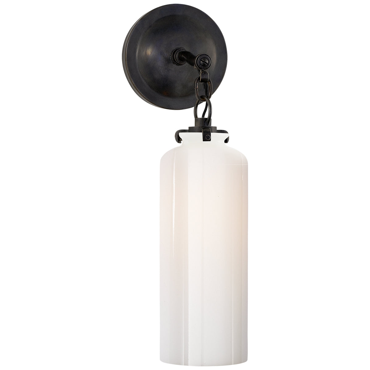 Katie Cylider One Light Wall Sconce in Bronze