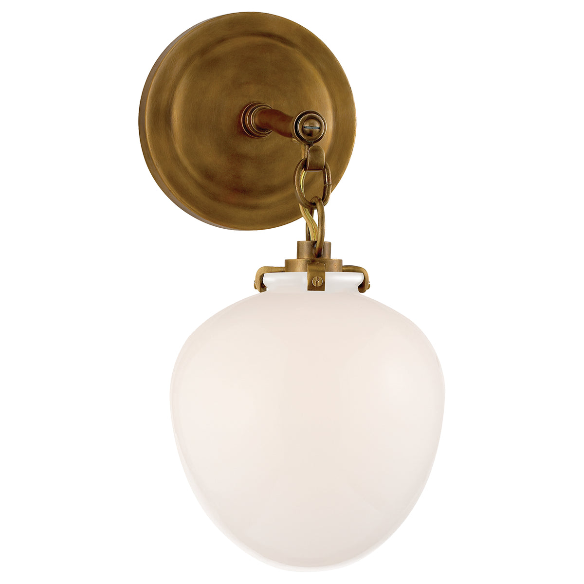 Katie Acorn One Light Wall Sconce in Hand-Rubbed Antique Brass