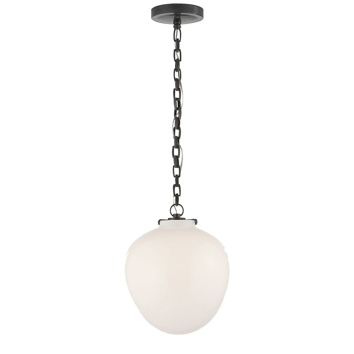 Katie Acorn One Light Pendant in Bronze