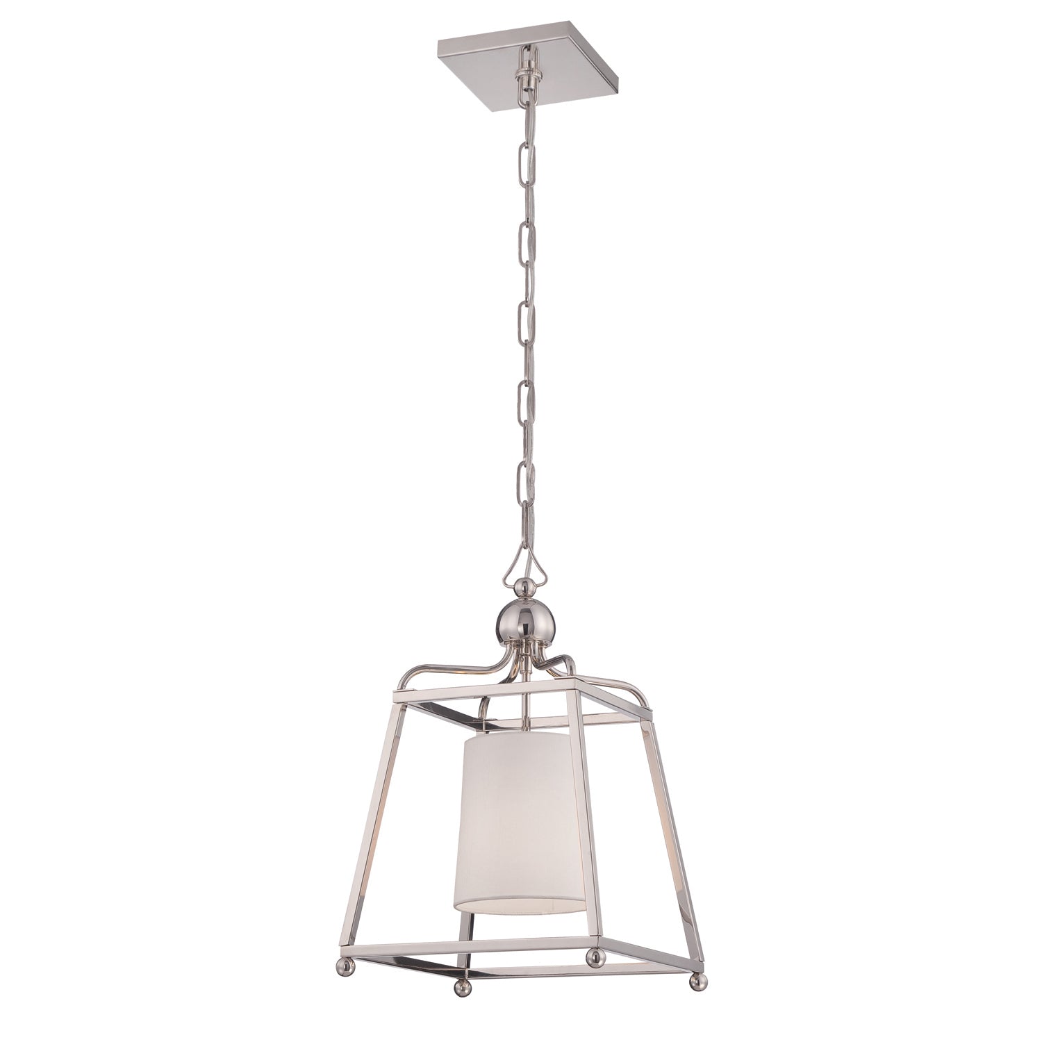 Suspension Sylvan One Light en nickel poli