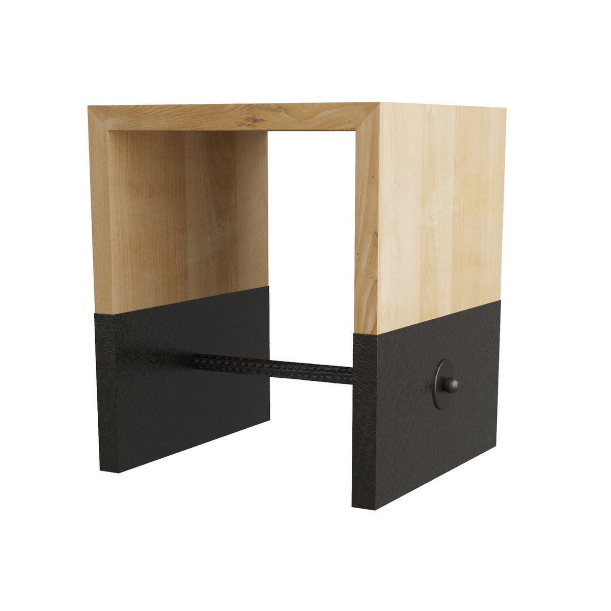 Lyle End Table in Blonde