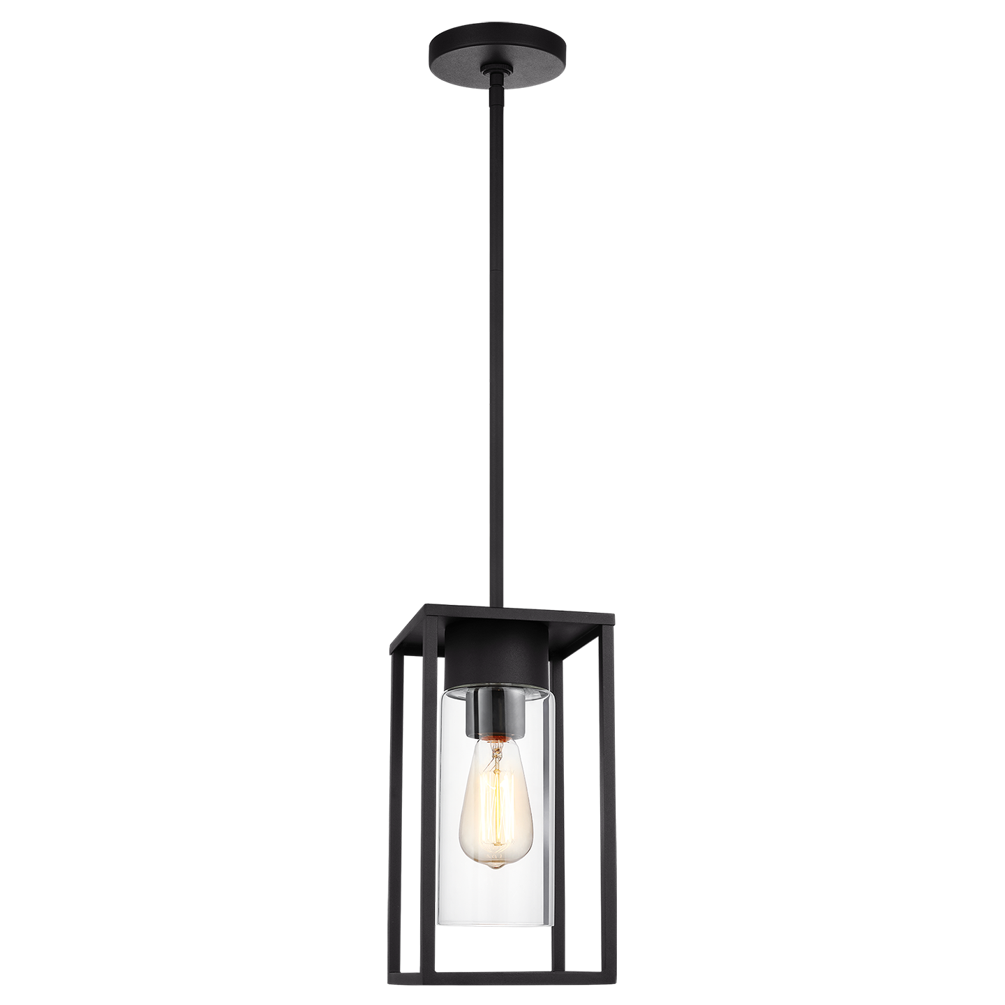 Vado One Light Outdoor Pendant Lantern