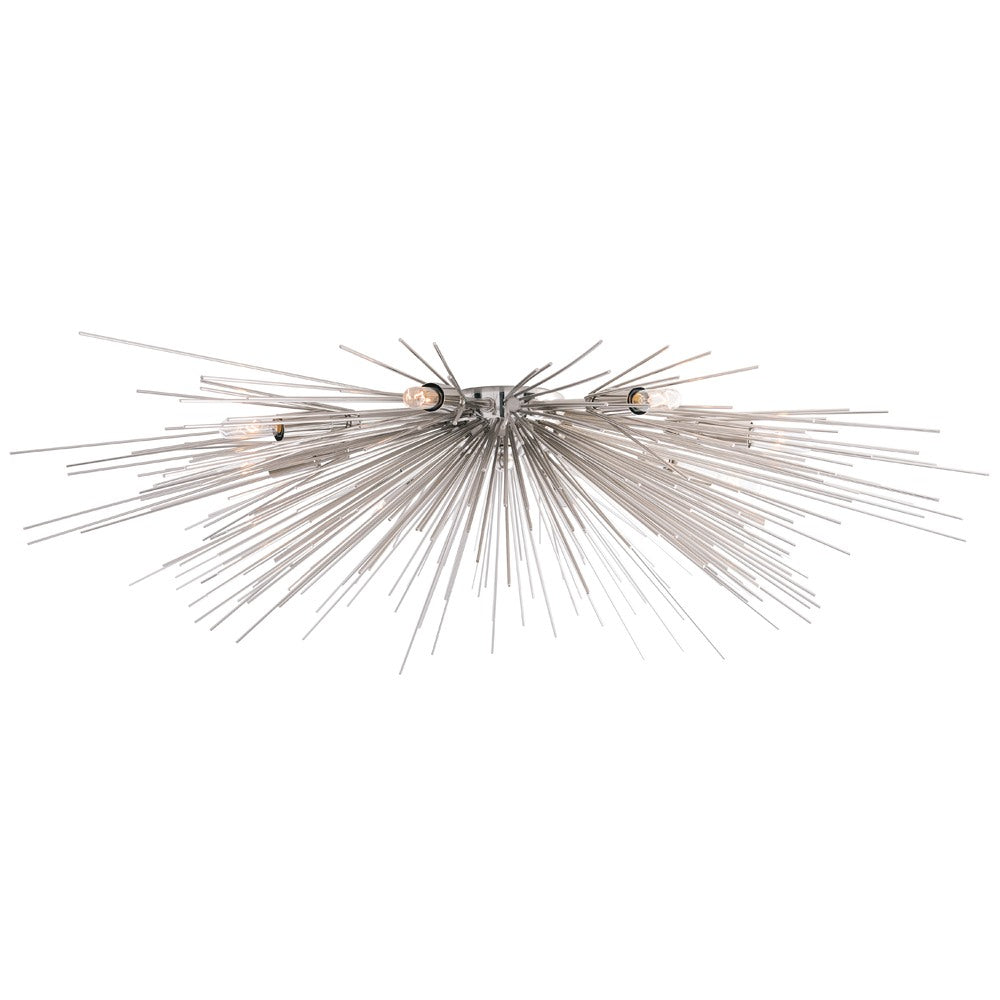 Roxanne Eight Light Flush Mount