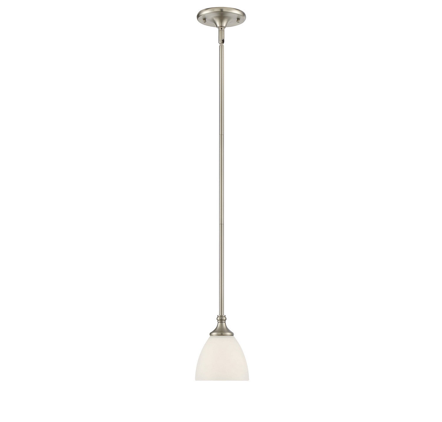 Herndon One Light Mini Pendant in Satin Nickel