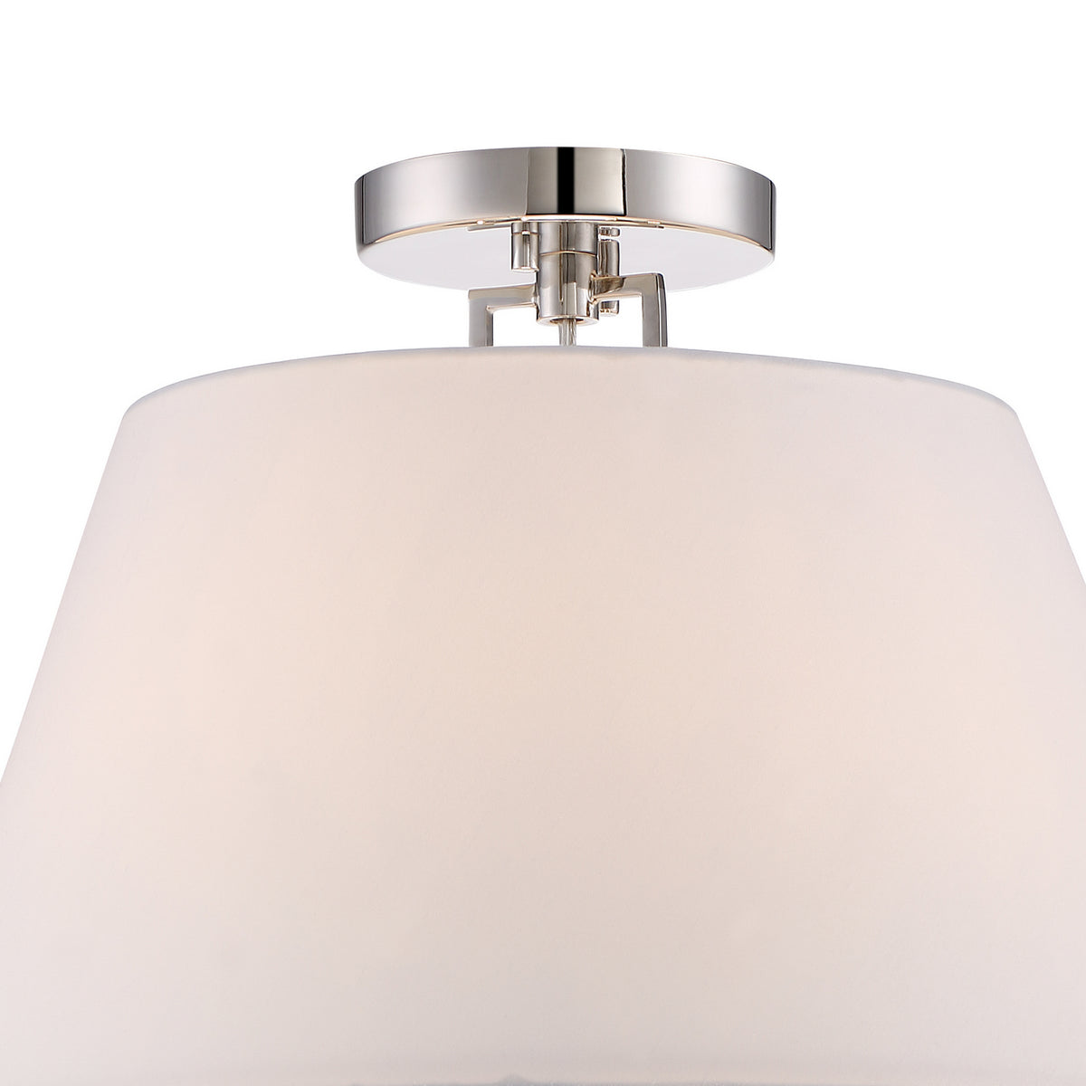 Westwood Five Light Semi Flush Mount in Polished Nickel