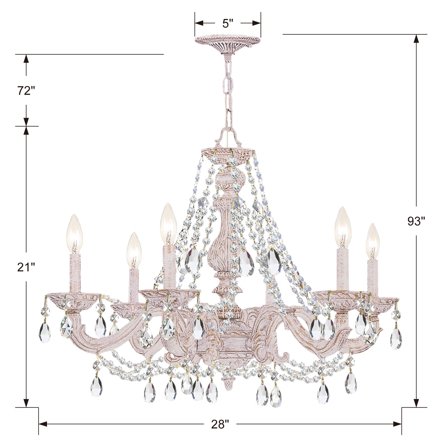 Paris Market Chandelier