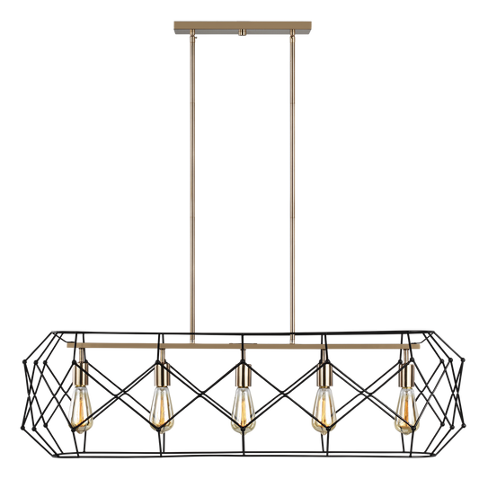 Zarra Five Light Linear