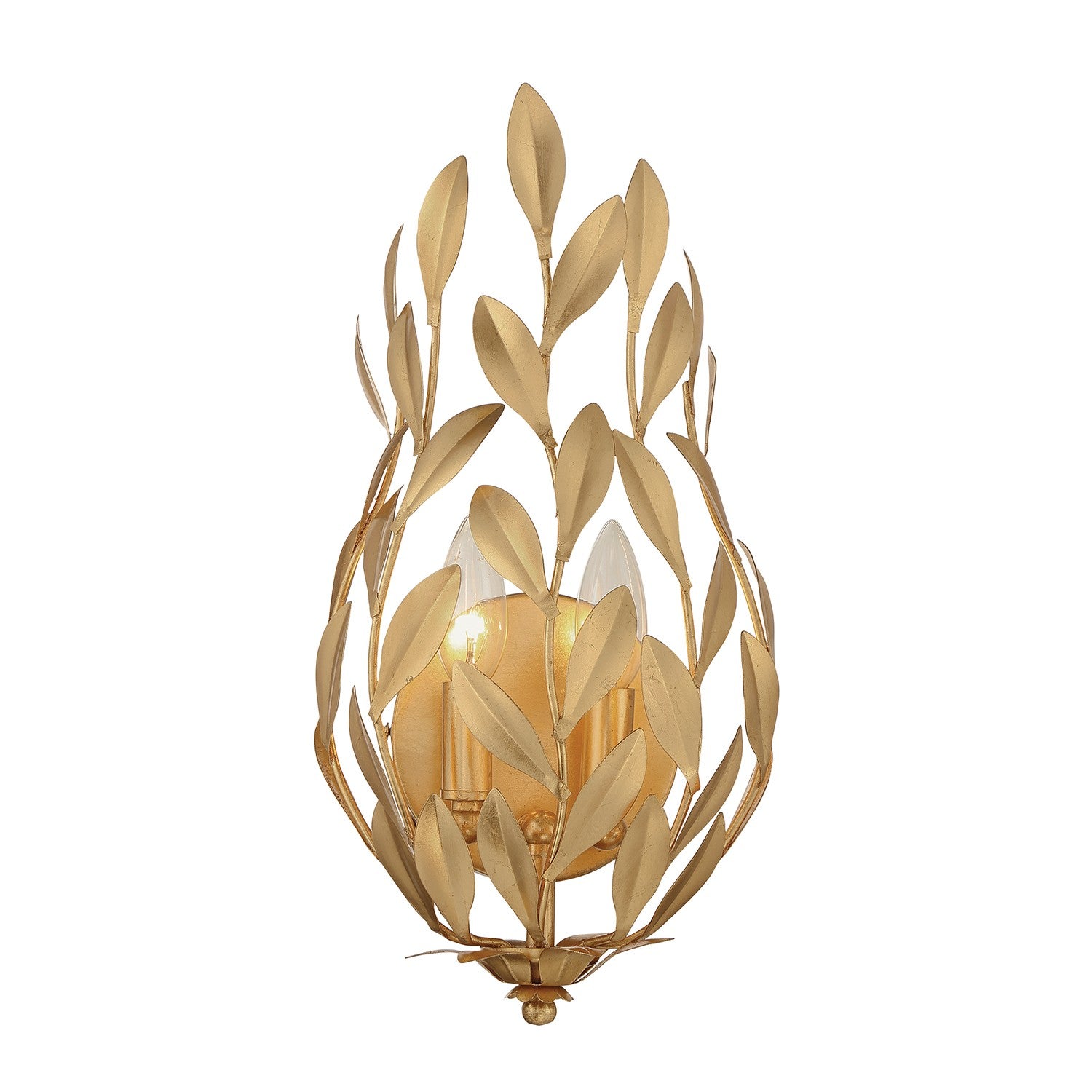 Broche Two Light Wall Sconce
