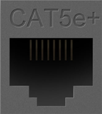 Adorne Cat 5e RJ45 Data/Phone Insert in Magnesium
