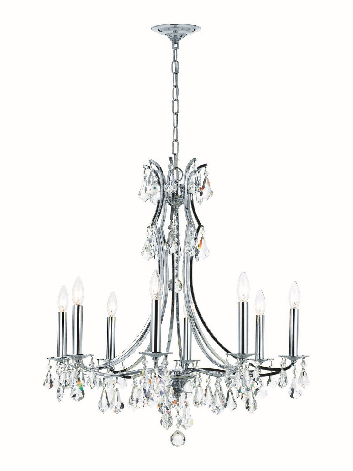 Cedar Eight Light Chandelier