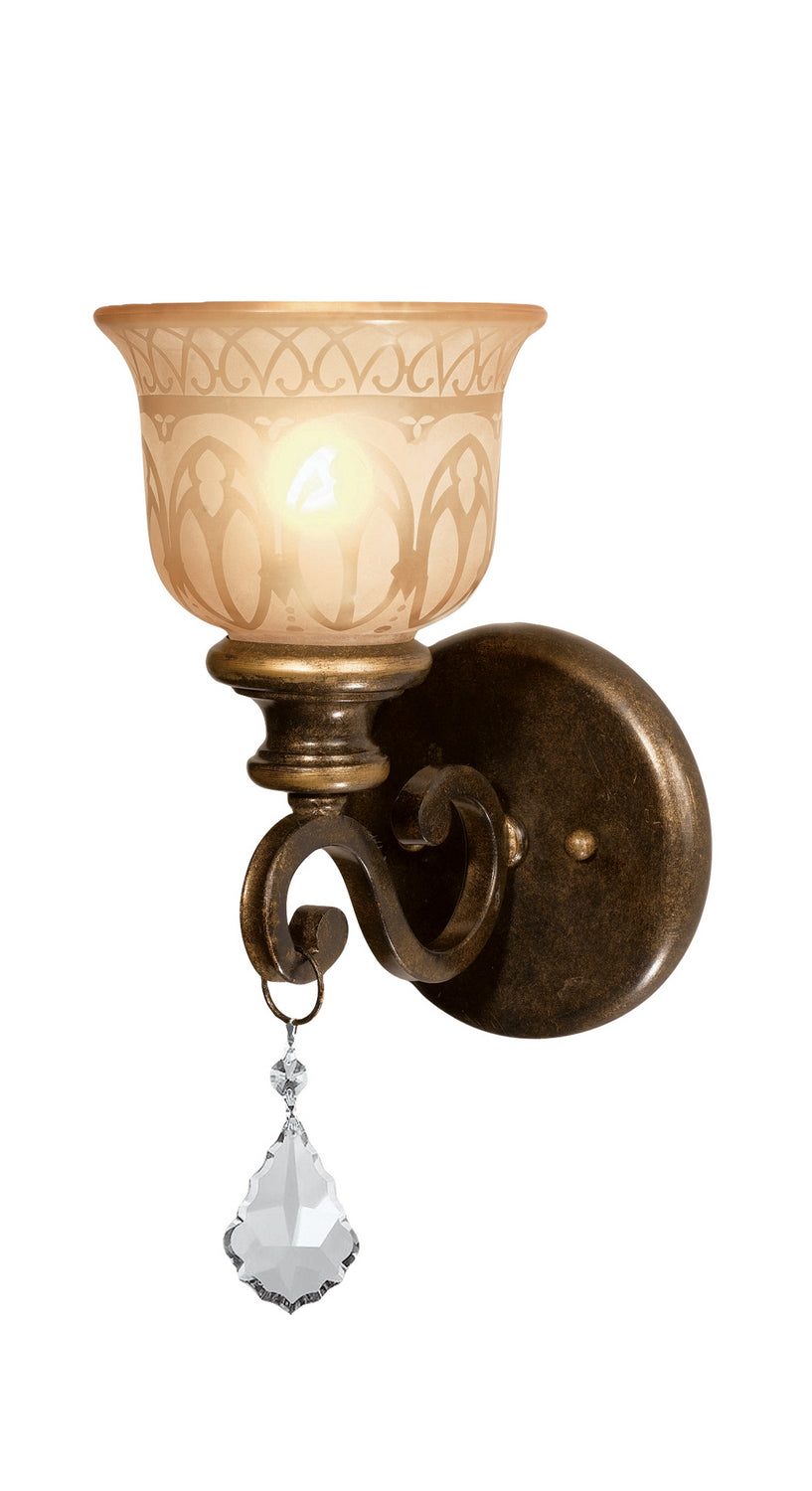 Norwalk One Light Wall Sconce in Bronze Umber