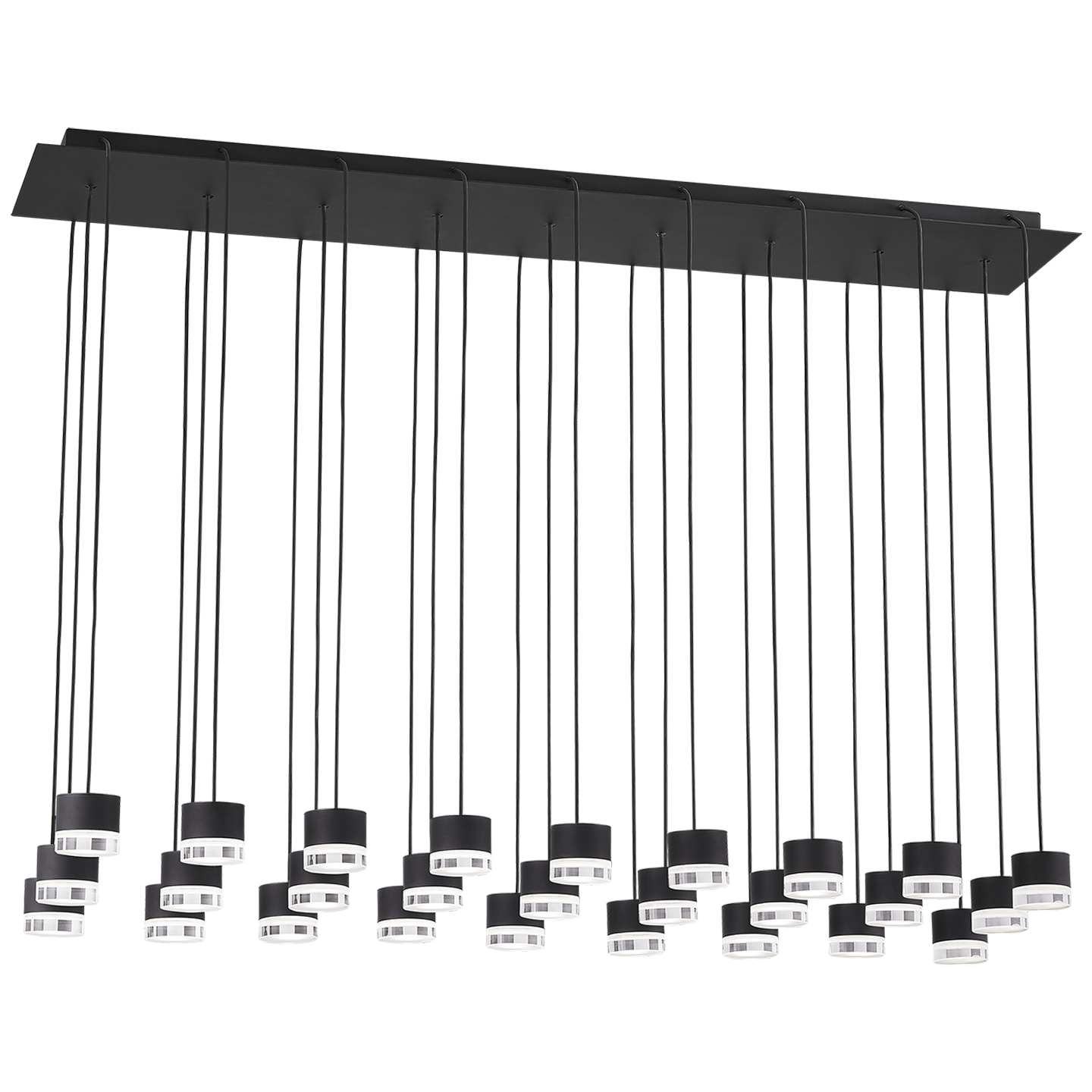 Lustre à pignon à 27 lumières