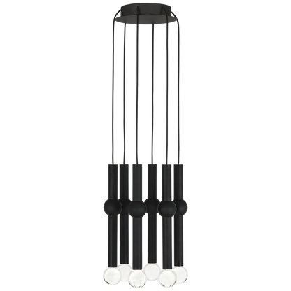 Guyed 6 Light Chandelier