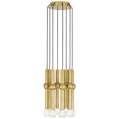 Guyed 8 Light Chandelier