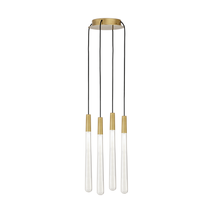 Pylon Crystal 4 Light Chandelier