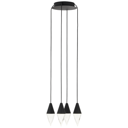 Turret 4 Light Chandelier