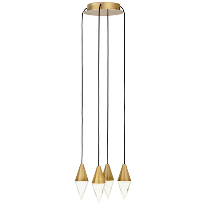 Turret 4 Light Chandelier