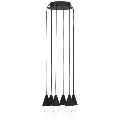 Turret 6 Light Chandelier