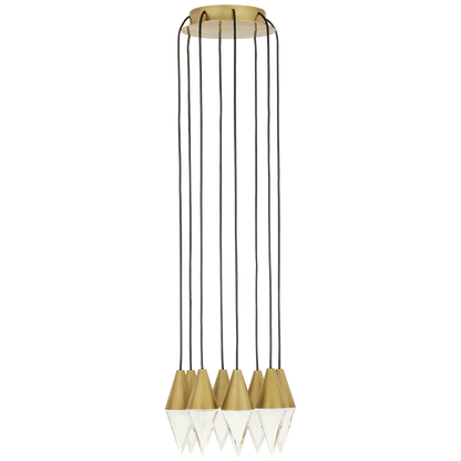 Turret 8 Light Chandelier