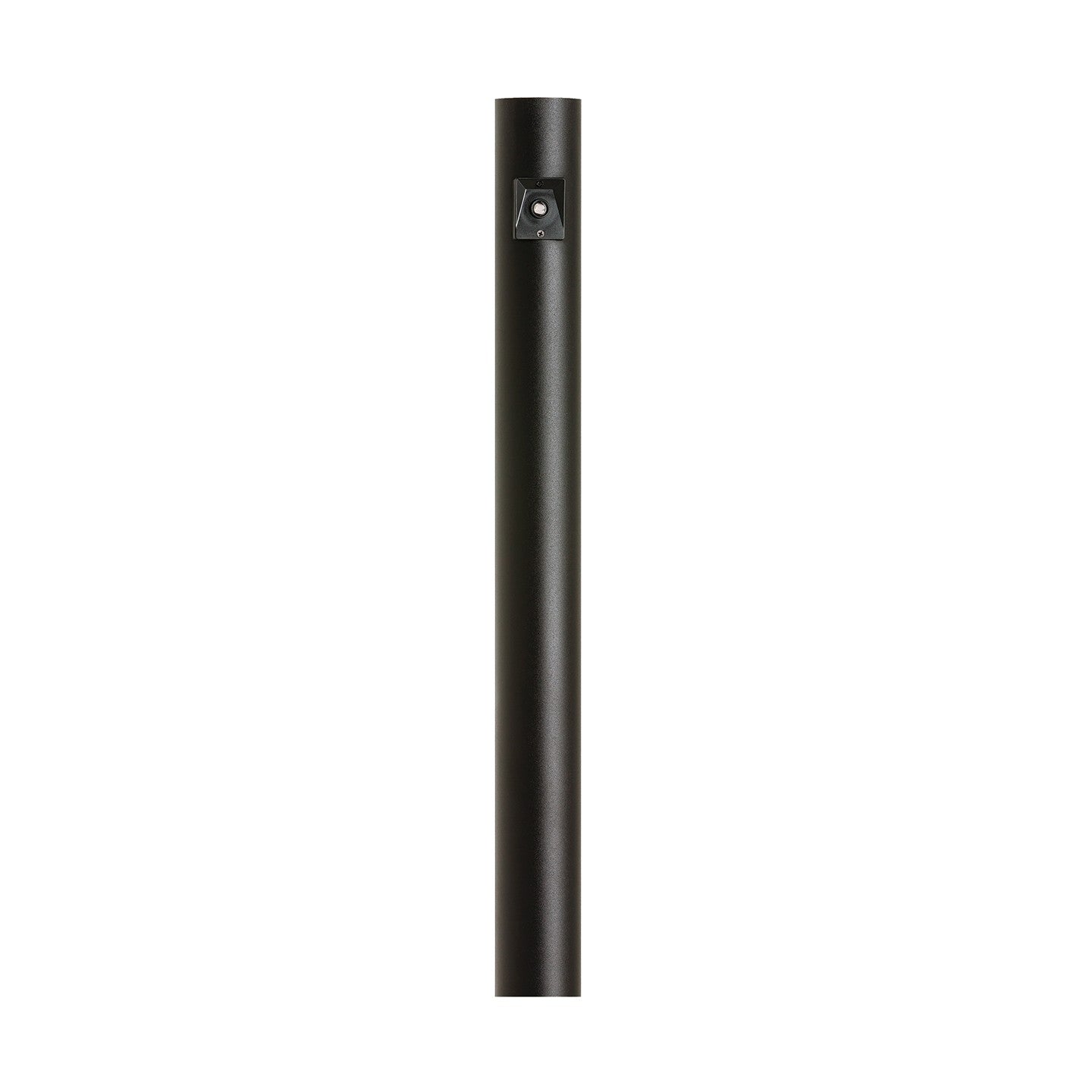 Outdoor Posts Post with Photo Cell in Black
