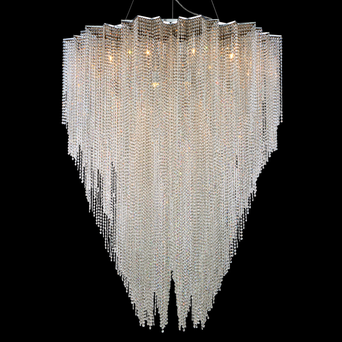 Cohen 12 Light Chandelier in Chrome
