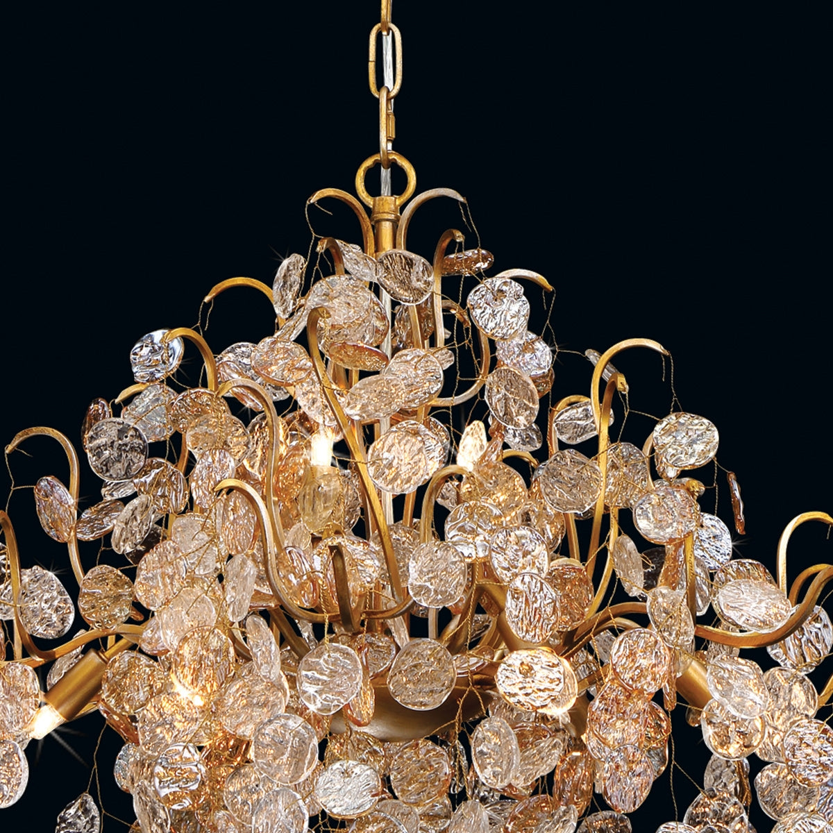 Campobasso 33 Light Chandelier in Gold