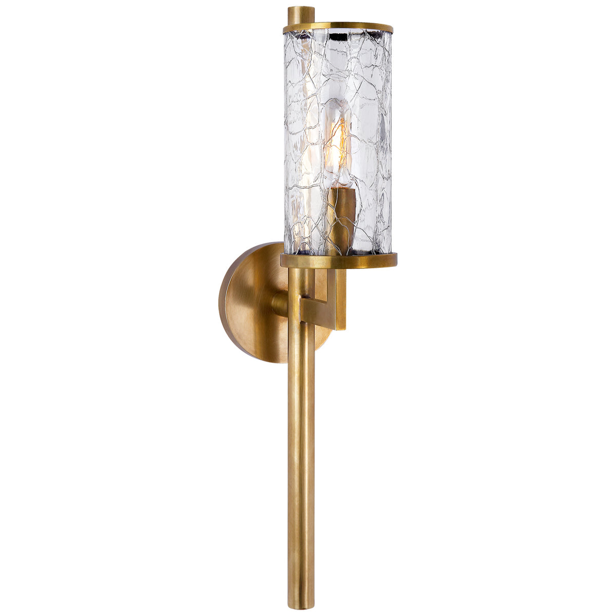 Liaison One Light Wall Sconce in Antique-Burnished Brass