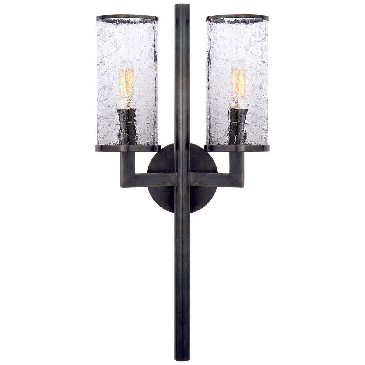 Liaison Two Light Wall Sconce in Bronze