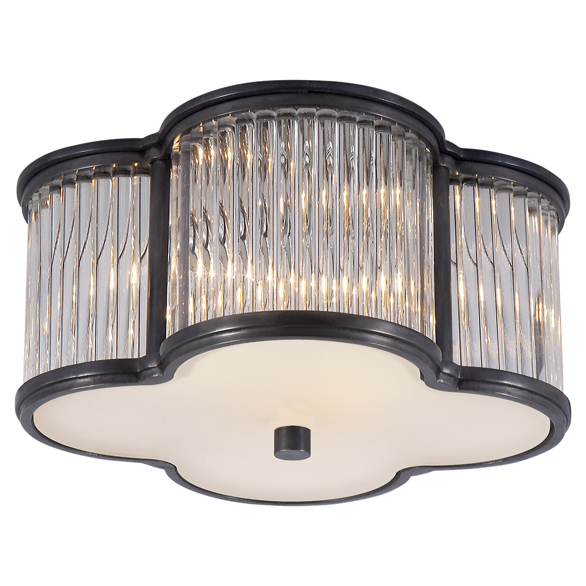 Basil Two Light Flush Mount