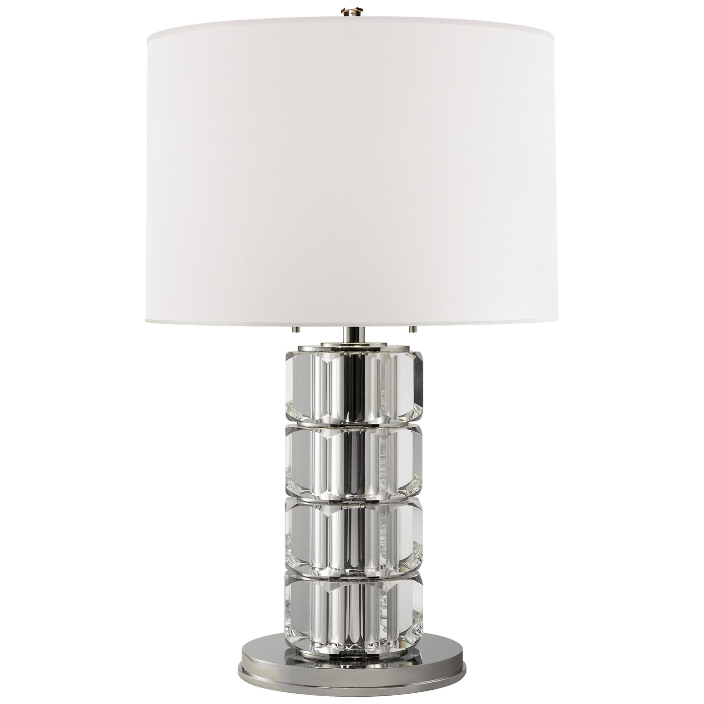 Brookings Two Light Table Lamp in Crystal