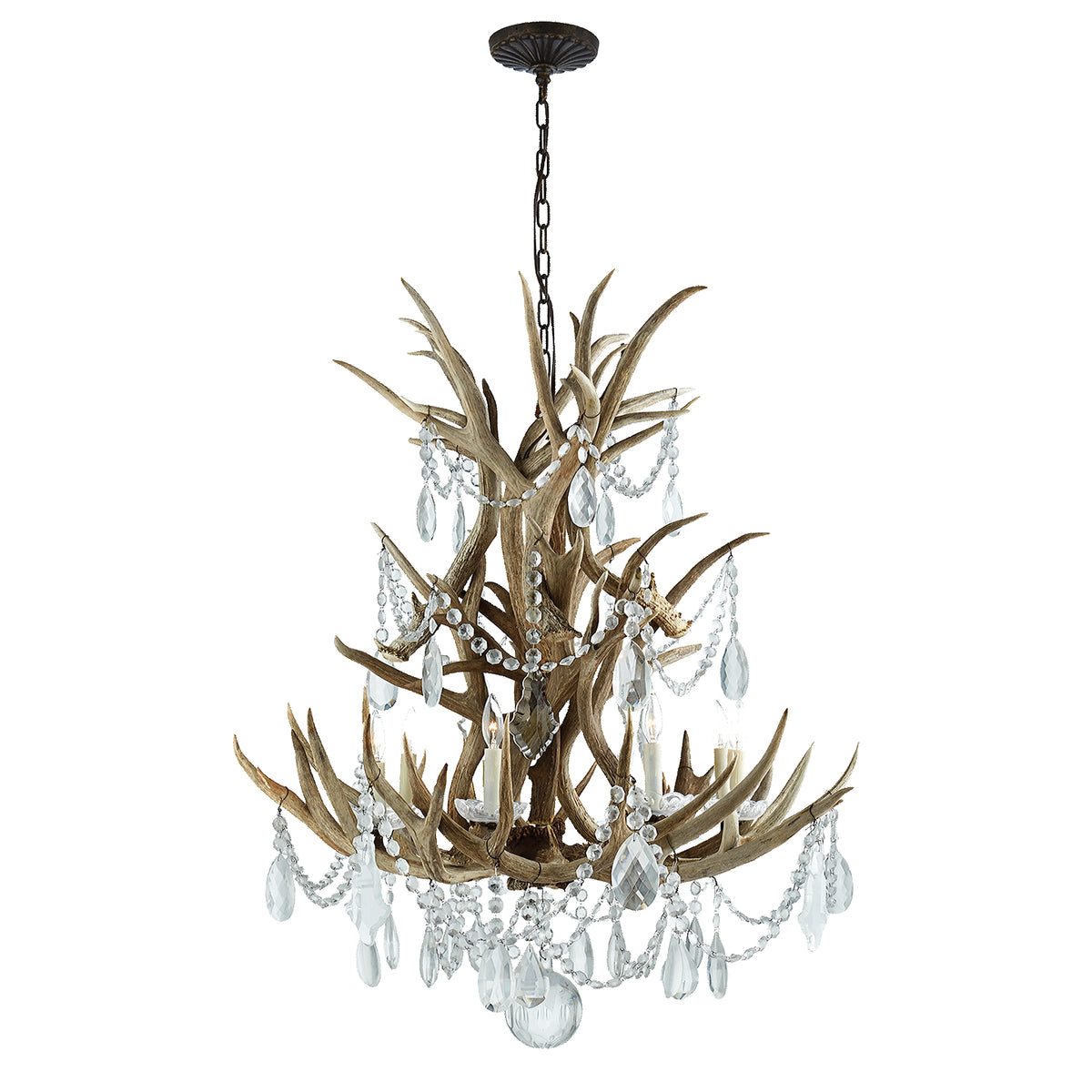 Lustre Straton à huit lumières