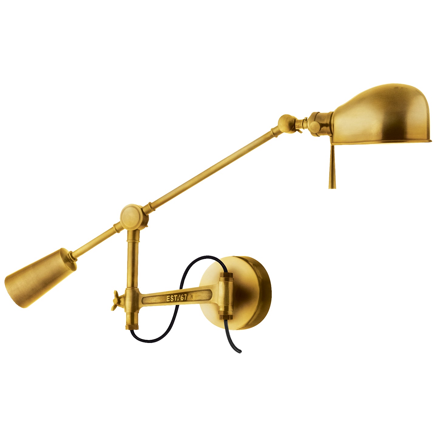 RL 67 Swing Arm Wall Lamp