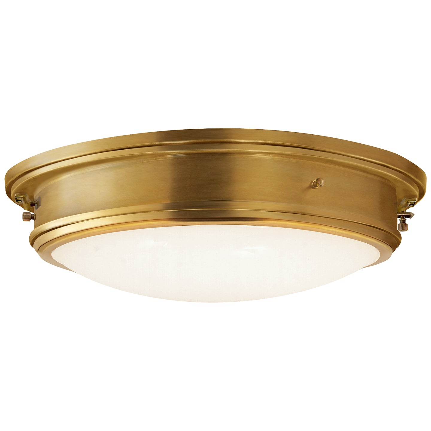 Marine Porthole Two Light Flush Mount