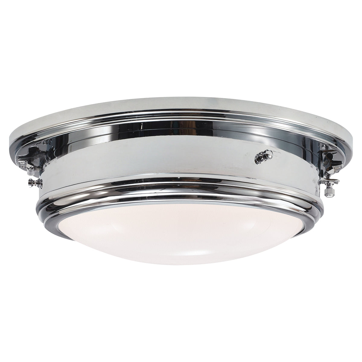 Marine Porthole Two Light Flush Mount