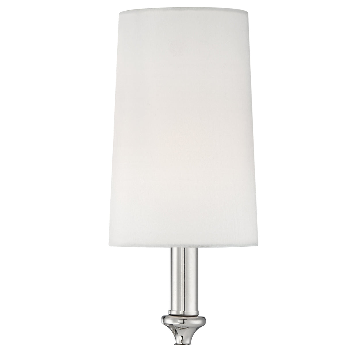 Sylvan One Light Wall Sconce in Polished Nickel