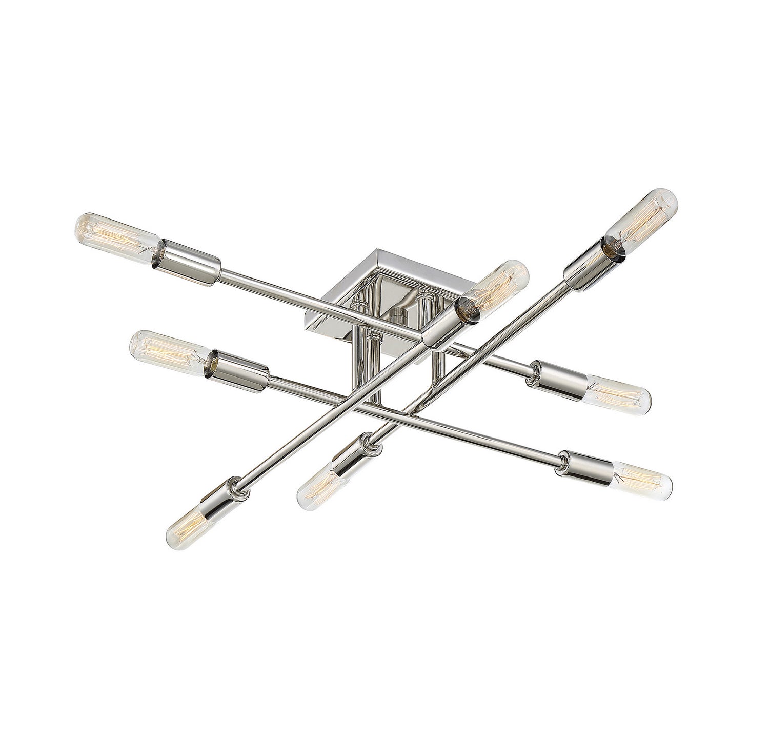 Lyrique Eight Light Semi Flush Mount