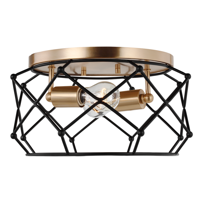 Zarra Two Light Flush Mount