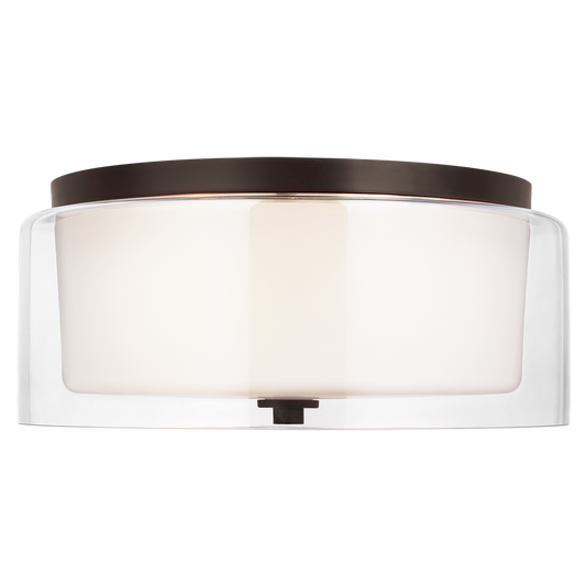 Elmwood Park Two Light Flush Mount