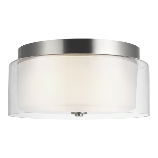 Elmwood Park Two Light Ceiling Flush Mount